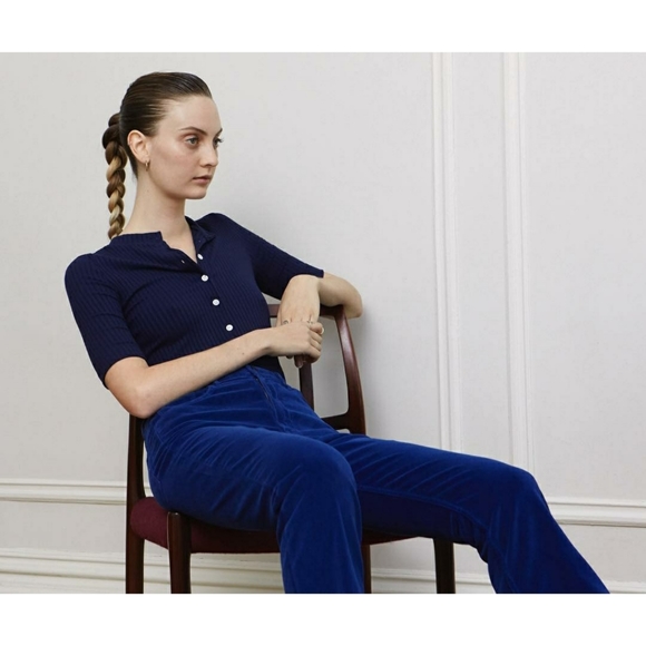 New 3X1 W3 Velvet Higher Ground straight jeans 26 - Picture 3 of 16